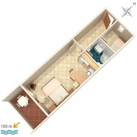 Apartment Pisak 4815c *